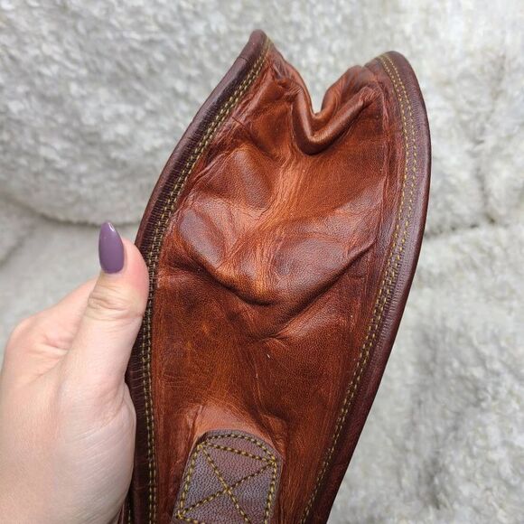 Great Seal Of The State Of Oklahoma Vintage Leather Saddlebag‎ Crossbody Purse - Picture 5 of 15